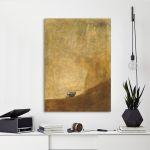 Canvas print The dog, Francisco Goya