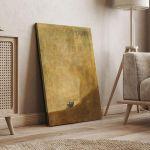 Canvas print The dog, Francisco Goya