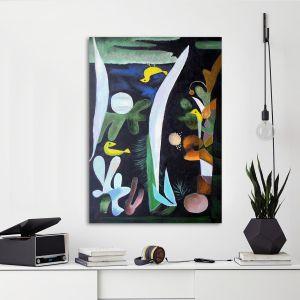 Πίνακας ζωγραφικής Paesaggio (detail) Klee P. Καμβάς τελαρωμένος