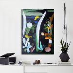 Canvas print Paesaggio (detail), Klee P.