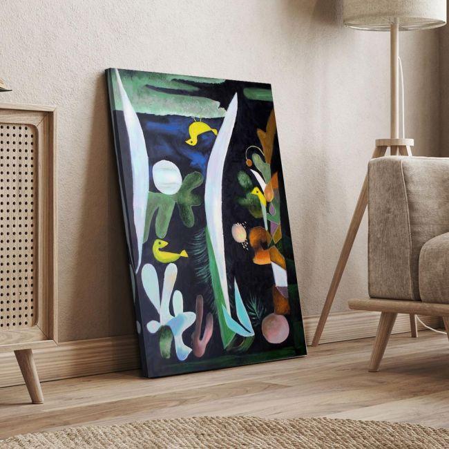 Canvas print Paesaggio (detail), Klee P.