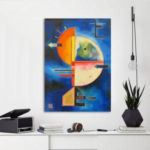 Canvas print Figure in motion, Klee P.