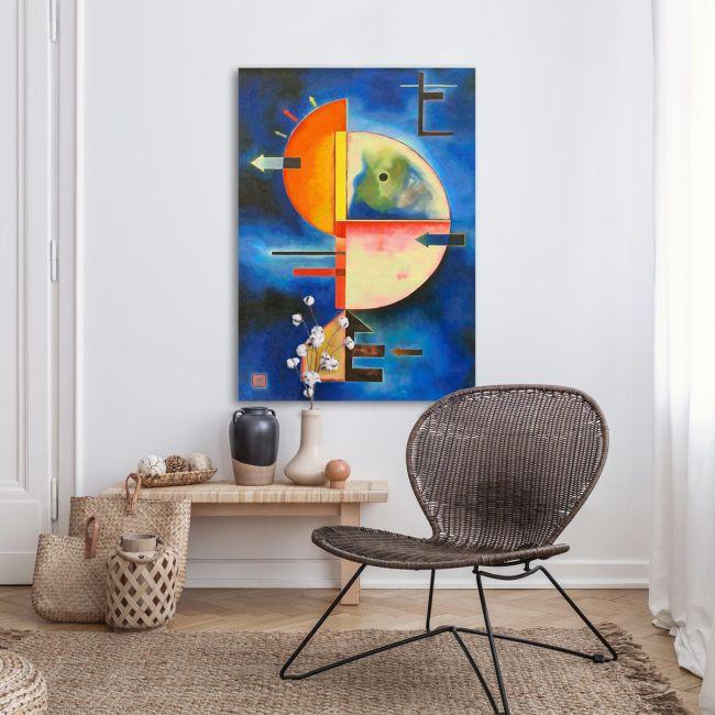 Canvas print Figure in motion, Klee P.