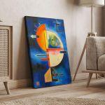 Canvas print Figure in motion, Klee P.