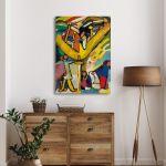 Canvas print Study for improvisation, Kandinsky W.