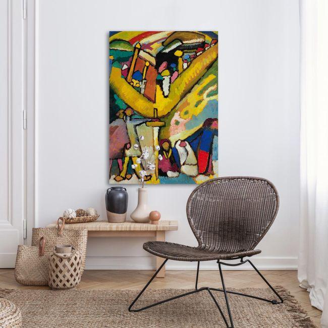 Canvas print Study for improvisation, Kandinsky W.