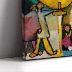 Πίνακας ζωγραφικής Study for improvisation Kandinsky W. Καμβάς τελαρωμένος