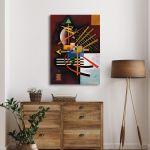 Canvas print Above and left, Kandinsky W.