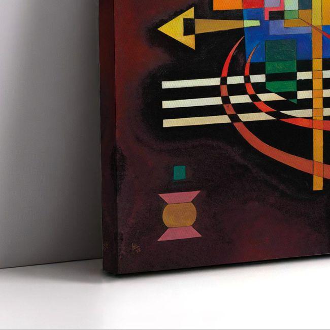 Canvas print Above and left, Kandinsky W.