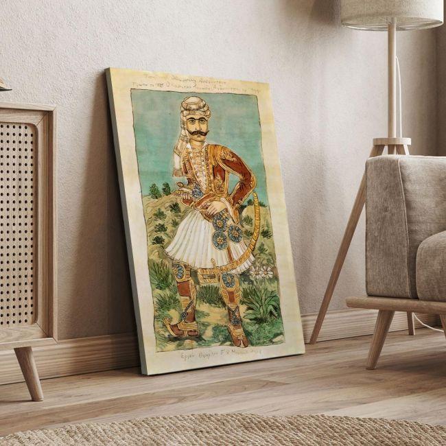 Canvas print Leonidas Androutsos, Theofilos