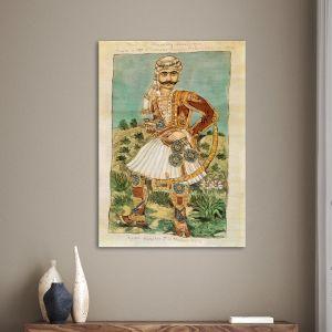 Canvas print Leonidas Androutsos, Theofilos