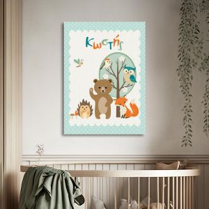 Canvas print Little Forest party II