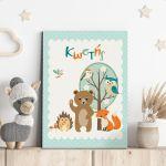 Canvas print Little Forest party II