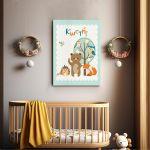 Canvas print Little Forest party II