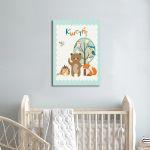Canvas print Little Forest party II