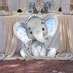 Wooden figure Elephant watercolor