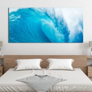 Canvas print The wave panoramic