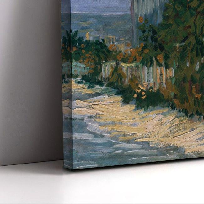 Πίνακας ζωγραφικής Shelter on Montmartre Vincent van Gogh Καμβάς τελαρωμένος, 5