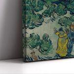 Πίνακας ζωγραφικής A walk at twilight Vincent van Gogh Καμβάς τελαρωμένος, 5