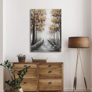 Canvas print Autumn path Framed canvas View 1 2