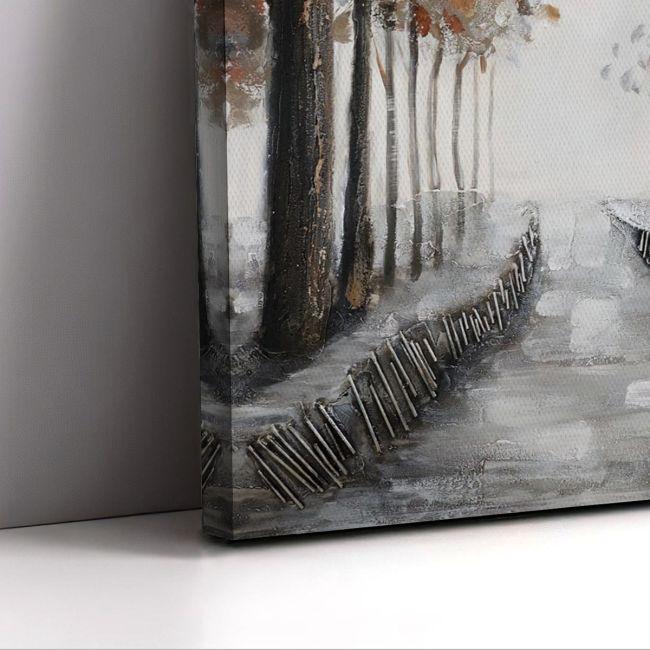 Canvas print, Autumn path