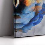 Canvas print, Half rose I