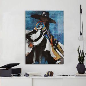 Canvas print, No face woman I