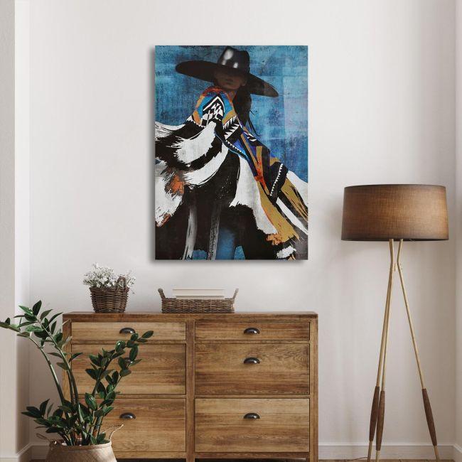 Canvas print, No face woman I