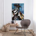 Canvas print, No face woman I