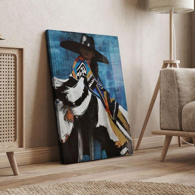Canvas print, No face woman I