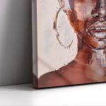 Canvas print, Flowered girl