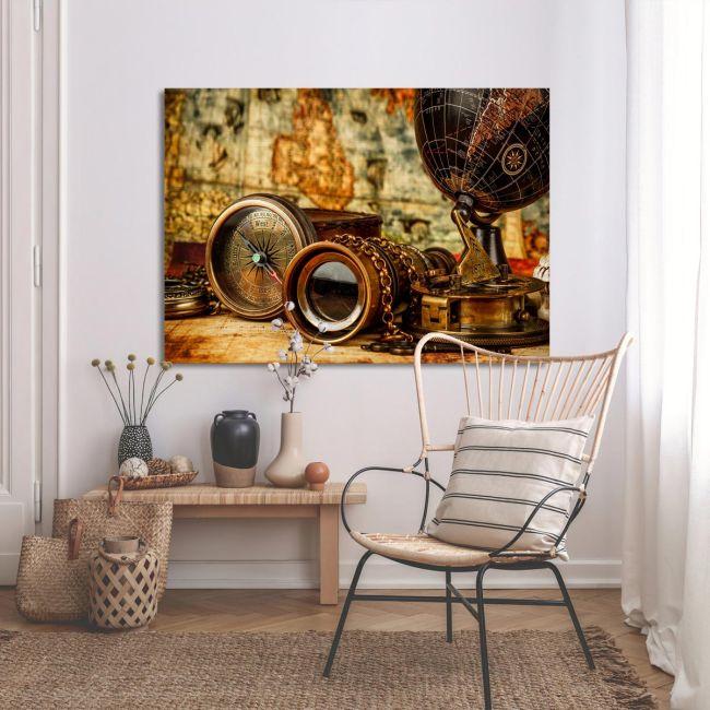 Canvas print Vintage traveling