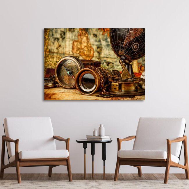 Canvas print Vintage traveling