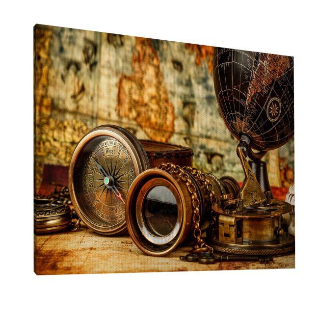 Canvas print Vintage traveling
