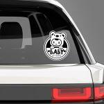 Baby car sticker Baby on board art II