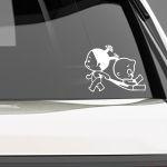 Car sticker Sister and brother on board