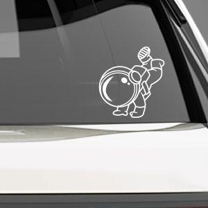 Car sticker Astronaut