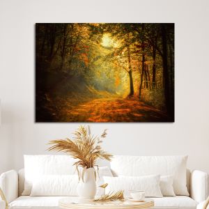 Πίνακας σε καμβά Ξέφωτο στο δάσος, Forest memories
