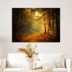 Canvas printForest memories