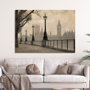 Canvas print Big Ben & parliament