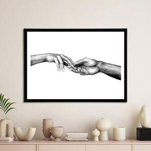 Reach to hold, poster