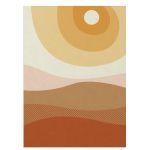 Desert landscape Poster
