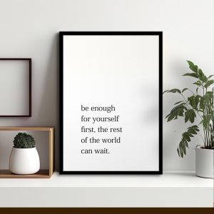 Be enough poster
