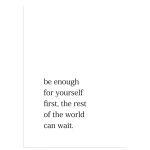 Be enough αφίσα κάδρο  Αφίσα