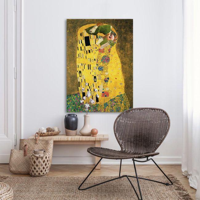 Πίνακας ζωγραφικής Muppet kiss, reart, (original Klimt G.)