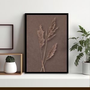 Brown reeds, poster