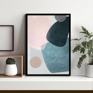 Abstract shapes II, poster