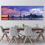 Canvas print Toronto skyline, panoramic