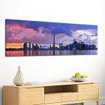 Canvas print Toronto skyline, panoramic