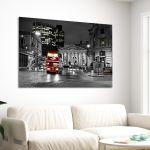 Canvas print London, London bus
